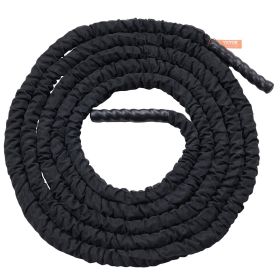 VEVOR Battle Rope, 1.5 Inch Diameter 40Ft Length Polyester Exercise Rope, Battle Exercise Equipment with Protective Sleeve & Anchor
