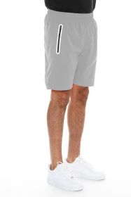 Weiv Active Sports Performance Running Short (Color: Grey, size: S)