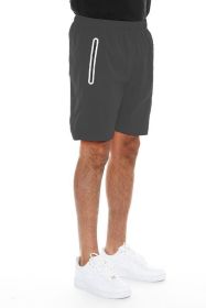 Weiv Active Sports Performance Running Short (Color: Black, size: M)