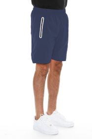 Weiv Active Sports Performance Running Short (Color: NAVY, size: S)